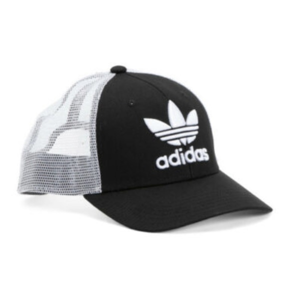 LAST ONE AVAILABLE!! - New Men's Adidas Trefoil Original Adjustable Trucker Hat - Picture 3 of 15